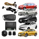 Alarme Automotivo CBPlus FKS Trava Antifurto Segurança VW Polo+2controles+Chave Canivete 3 Comandos