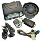 Alarme Automotivo Completo Carro Veiculos Com Sirene Controle Cr941 Chave Canivete Universal Ômega Bloqueador