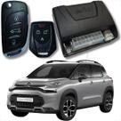 Alarme automotivo linha citroen com chave canivete e bloqueador veicular completo fk902 cr941 cr730