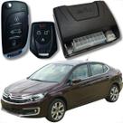 Alarme automotivo linha citroen com chave canivete e bloqueador veicular completo fk902 cr941 cr730