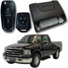 Alarme automotivo linha ford com chave canivete e bloqueador veicular universal completo kit fks