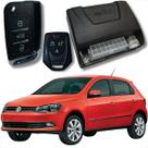 Alarme automotivo linha volkswagen chave canivete e bloqueador fácil instalação vw completo