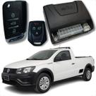 Alarme automotivo linha volkswagen chave canivete e bloqueador fácil instalação vw completo