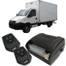 Alarme caminhões auto 12v e 24v fks fk902 2 controles linha pesada corta ignição bloqueador e trava