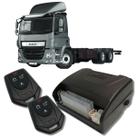 Alarme caminhões auto 12v e 24v fks fk902 2 controles linha pesada corta ignição bloqueador e trava