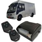 Alarme caminhões auto 12v e 24v fks fk902 2 controles linha pesada corta ignição bloqueador e trava