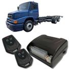 Alarme caminhões auto 12v e 24v fks fk902 2 controles linha pesada corta ignição bloqueador e trava