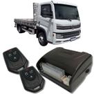 Alarme caminhões auto 12v e 24v fks fk902 2 controles linha pesada corta ignição bloqueador e trava