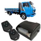 Alarme caminhões auto 12v e 24v fks fk902 2 controles linha pesada corta ignição bloqueador e trava