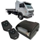 Alarme caminhões auto 12v e 24v fks fk902 2 controles linha pesada corta ignição bloqueador e trava