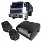 Alarme caminhões auto 12v e 24v fks fk902 2 controles linha pesada corta ignição bloqueador e trava