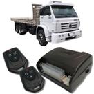 Alarme caminhões auto 12v e 24v fks fk902 2 controles linha pesada corta ignição bloqueador e trava