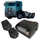 Alarme caminhões auto 12v e 24v fks fk902 2 controles linha pesada corta ignição bloqueador e trava