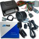 Alarme com chave canivete e bloqueador completo linha honda universal fit city civic crv automotivo