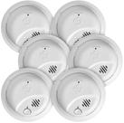 Alarme combinado de fumaça e monóxido de carbono First Alert SMICO105-AC com bateria de 10 anos Alarme combinado de fumaça e monóxido de carbono First Alert SMICO105-AC com bateria de 10 anos