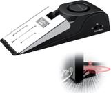 Alarme de batente de porta AceMining 120dB Siren Floor Mount Preto