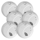 Alarme de fumaça e monóxido de carbono First Alert SMCO100V-AC, pacote com 6