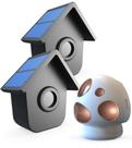 Alarme de garagem: sensor de movimento solar HTZSAFE, alcance de 1/2 milha