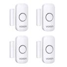 Alarme de porta e janela VOXON Wireless para crianças, pacote de segurança com 4 Alarme de porta e janela VOXON Wireless para crianças, pacote de segurança com 4