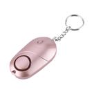 Alarme de Segurança Pessoal, Emergência Self Defense Keychain, LED Light, 130dB