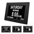 Alarme de tela grande Clock JALL Digital Dementia Day 7" Alarme de tela grande Clock JALL Digital Dementia Day 7"