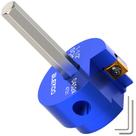 Alarme de tubos de PVC BLEKOO Protetor de soquete de PVC de 1-1/2 polegadas