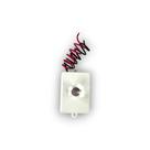 Alarme led 10mm azul 12v piscante