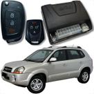 Alarme linha hyundai com chave canivete e bloqueador veicular completo automotivo carro