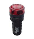Alarme Sonoro e Luminoso Buzzer com 72 Decibéis e Furação Tamanho de 22mm Alarme Sonoro e Luminoso Buzzer com 72 Decibéis e Furação Tamanho de 22mm