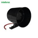 Alarmes Intelbras Sirene Pequena 105 Db Sir 1000 - Preta