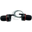 Alavanca Câmbio Grip-Shift 18v Bike Bicicleta Preto