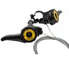 Alavanca Cambio Marcha 18v Nylon C/ Cabos Bicicleta Paco