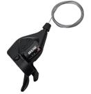 Alavanca de câmbio de marchas de bicicleta THALOUS Left 3 Speed Thumb Shifter