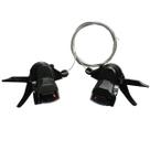Alavanca de Câmbio Saiguan Rapid Fire 3x7v Preto S/ Maçaneta
