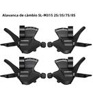 Alavanca de Câmbio Shimano Altus/Acera SL-M315 - 2x7, 2x8, 3x8 velocidades