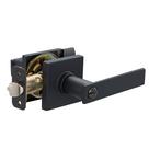 Alavanca de porta Amazon Basics Contemporary Stamford Entry preta