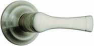 Alavanca de porta BRINKS Harper Satin Nickel sem usar as mãos