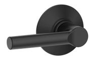 Alavanca de porta SCHLAGE F10VBRW622 Fechadura de passagem preta fosca
