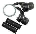 Alavanca de velocidade de bicicleta Twist Shifter 21 velocidades MEGHNA MG-MG-BS-3X7S Alavanca de velocidade de bicicleta Twist Shifter 21 velocidades MEGHNA MG-MG-BS-3X7S