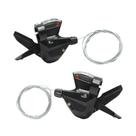 Alavanca passador tipo shimano sem manete para freio hidráulico 3x8v preto