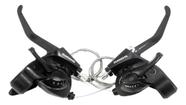 Alavanca Rapid Fire Shimano 3x7 Ef-41 Com Maçaneta Alavanca Rapid Fire Shimano 3x7 Ef-41 Com Maçaneta