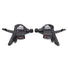 Alavancas de câmbio rapid fire 21v com cabos cor preto