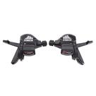 Alavancas de câmbio rapid fire 24v com cabos preto (polybag)