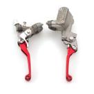 Alavancas de embreagem de freio de motocicleta Par de alumínio CNC FXCNC