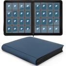 Álbum Binder Fonwill para Toploader com 16 bolsos por página, comporta 640 cards, azul Álbum Binder Fonwill para Toploader com 16 bolsos por página, comporta 640 cards, azul