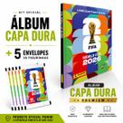 Álbum Capa Dura Copa do Mundo 2026 + 5 Envelopes Oficial