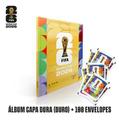 Álbum Capa Dura (Ouro) + 100 Envelopes c/ 7 Figurinhas Cada - FIFA WORLD CUP 2026