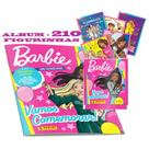 Album Com Pôster Barbie 2024 Designer Moda + 210 Figurinhas