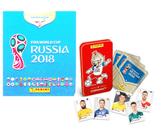 Álbum Copa 2018 + Lata Mascote Zabivaka + 24 pacotinhos