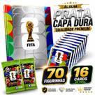Álbum Copa 2026 Prata Capa Dura Mais 70 Figurinhas e Mais 16 Cards Inside Álbum Copa 2026 Prata Capa Dura Mais 70 Figurinhas e Mais 16 Cards Inside